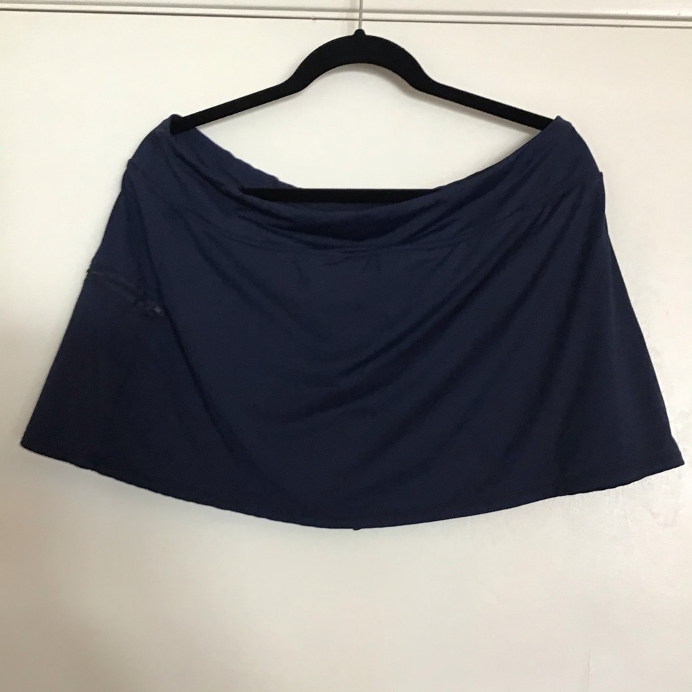 Beach House swim skort with pocket size 16w